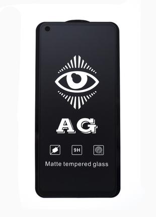 Матовое защитное стекло AG для Xiaomi Redmi Note 9 клей по все...