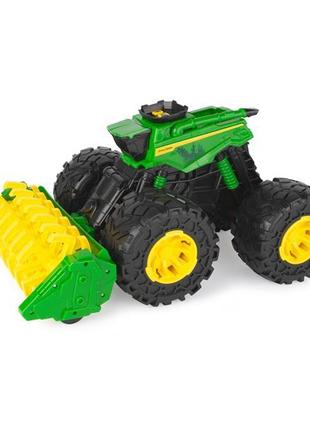 Игрушечный комбайн John Deere Kids Monster Treads с молотилкой...