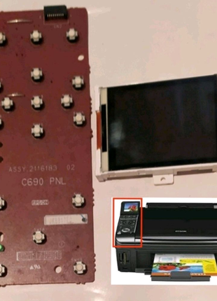 Панель управления принтер Epson TX409