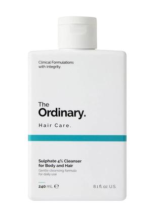 Очищаючий шампунь the ordinary для волос и тела
