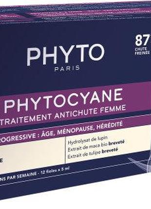 Фито Фитоциан средство от выпадения волос Прогрессив Phyto Phy...