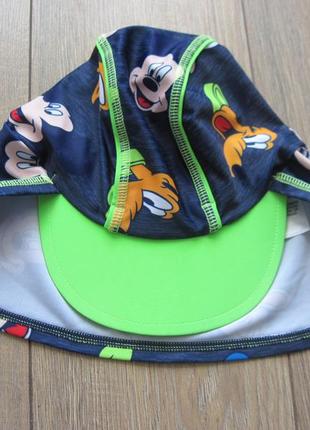 Disney miskey mouse (2-4 года) детская кепка с защитой для пляжа