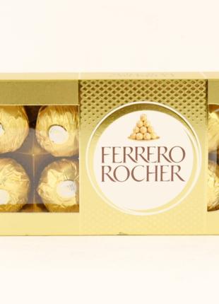 Шоколадные конфеты с лесным орехом Ferrero Rocher 100 г