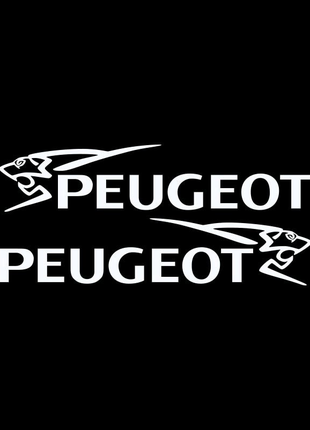 Наклейки Пежо Peugeot кузов двери