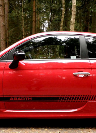 Наклейки на авто автомобиль Фиат абарт 500 fiat abarth