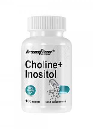 Витамины и минералы IronFlex Choline + Inositol, 100 таблеток