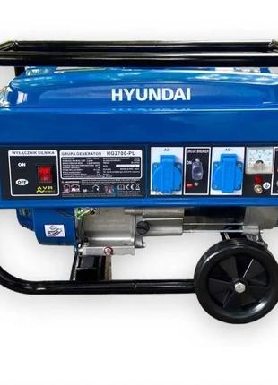 Бензиновый генератор Hyundai 3 кВт HG2700-PL