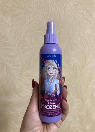 Детский спрей для облегчения расчесывания волос frozen avon, 2...