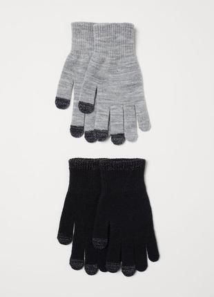 Комплект перчатки девочке 1 4 лет h&m