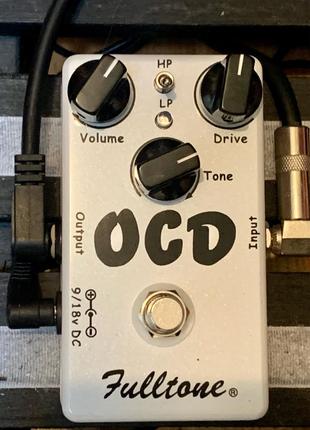 Гитарная педаль эффектов овердрайв Fulltone OCD Overdrive для ...