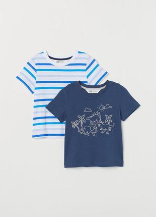 Комплект футболок h&m на мальчика , цена за комплект 2штуки