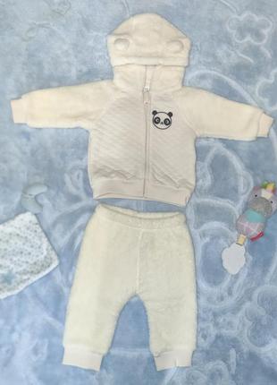 Флисовый костюм на малыша 3-6 мес lc waikiki