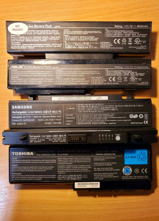 Батареї АКБ для ноутбука Samsung/Asus