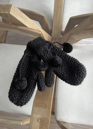 Очень тёплые рукавицы вережки перчатки