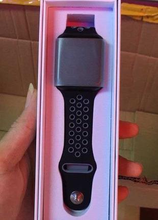 Смарт-годинник Smart Watch F8 з пульсиметром Чорний Apple Smart w