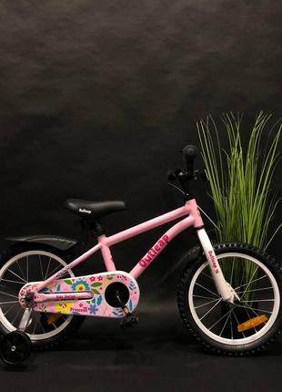 Велосипед детский 16" Outleap Princess AL 2021, розовый, для д...