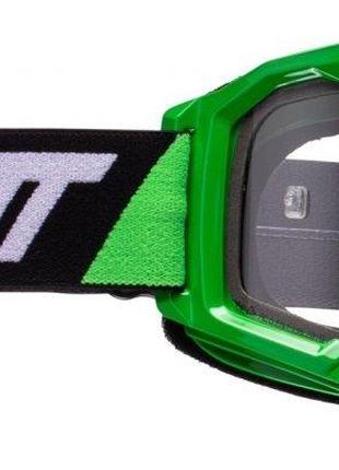 Мото очки LEATT Goggle Velocity 4.5 - Clear (Neon Lime), Clear...