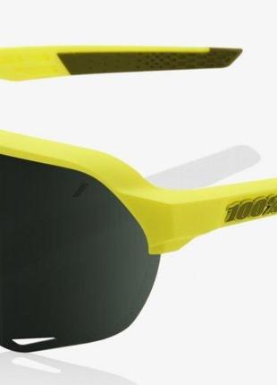 Велосипедные очки Ride 100% S2 - Soft Tact Banana - Grey Green...
