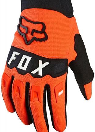 Детские мото перчатки FOX YTH DIRTPAW GLOVE (Flo Orange), YS (5)