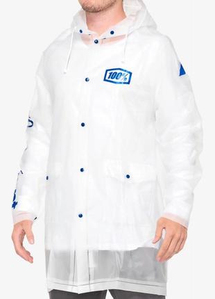 Дощовик Ride 100% TORRENT Raincoat (Clear), M, M