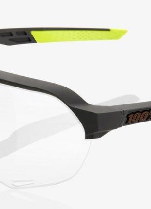 Велосипедные очки Ride 100% S2 - Soft Tact Cool Grey - Photoch...