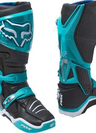 Мотоботы FOX Instinct Boot (Teal), 10