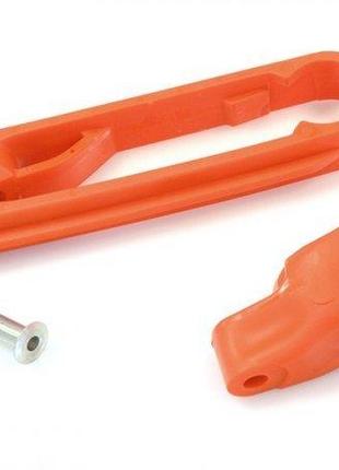 Polisport Chain guide + swingarm slider - KTM/Husqvarna (Orang...