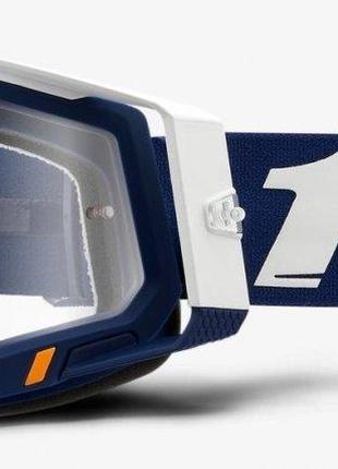 Мото очки 100% RACECRAFT 2 Goggle Concordia - Clear Lens, Clea...