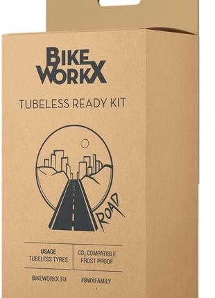 Набор для установки бескамерки BikeWorkX Tubeless Ready Kit Gr...