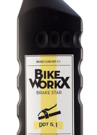 Тормозная жидкость BikeWorkX Brake Star DOT 5.1 1л.