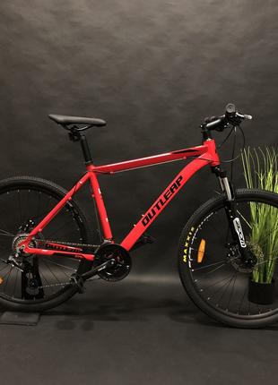 Велосипед горный 27,5" Outleap Riot Sport M 2021, красный, муж...
