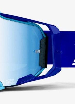 Окуляри 100% ARMEGA Goggle Royal - Mirror Blue Lens, Mirror Le...