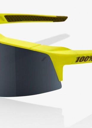 Велосипедные очки Ride 100% SpeedCraft SL - Soft Tact Banana -...