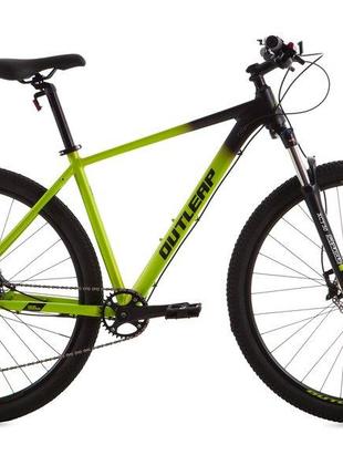 Велосипед горный 29" Outleap Radius Nine Expert M 2021, черно-...