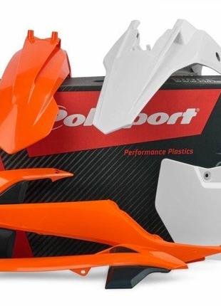 Пластик Polisport MX kit with Airbox - KTM (Orange)