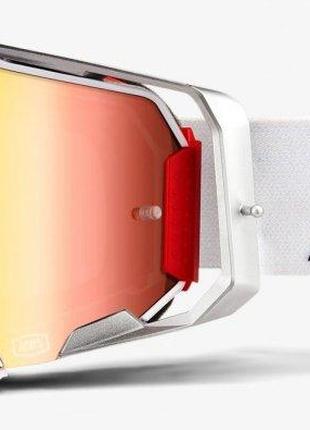 Окуляри 100% ARMEGA Goggle Lightsaber - Mirror Red Lens, Mirro...