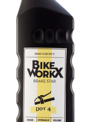 Тормозная жидкость BikeWorkX Brake Star DOT 4 1л.
