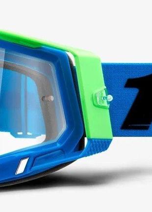 Мото очки 100% RACECRAFT 2 Goggle Fremont - Clear Lens, Clear ...