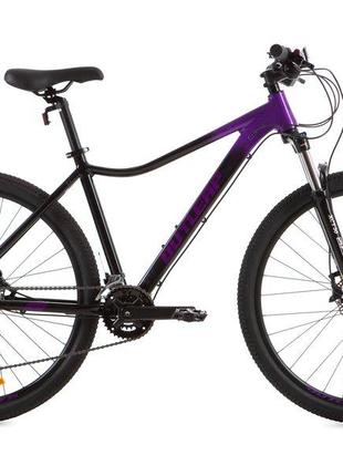 Велосипед женский 27,5" Outleap Grace Elit S 2021, черный с фи...