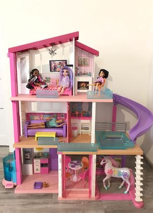 Ігровий набір Барбі Будинок мрії Barbie Dreamhouse Playset with P