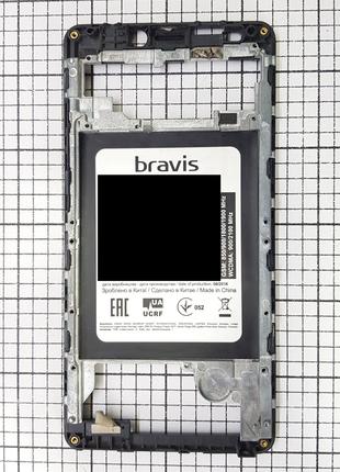 Корпус Bravis A503 Joy (рамка дисплея) для телефона Б/У Original