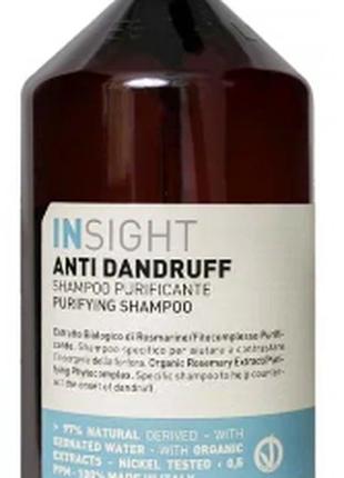 Шампунь від лупи Insight Anti Dandruff Shampoo Purifying