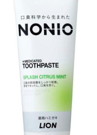 Зубная паста комплексного действия LION Nonio Medicated Toothp...