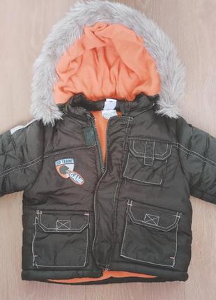 Зимова брендова куртка для хлопчика