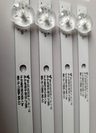 Подсветка led телевизора MS-L3406 V3 телевизор Galatec Irbis 3...