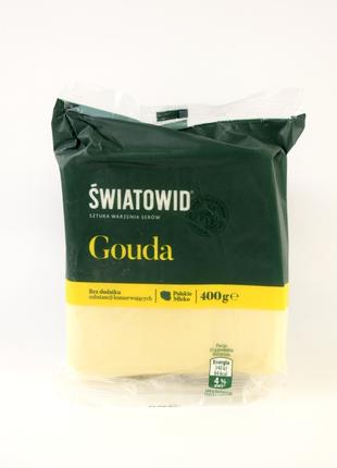 Сыр Swiatowid Gouda, 400гр (Польша)