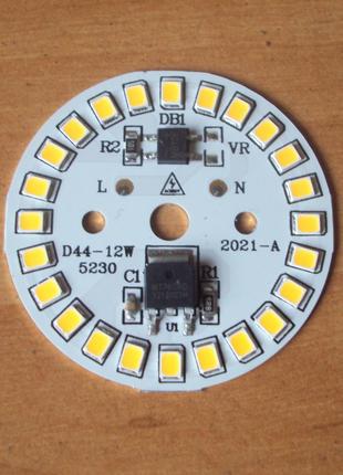 Світлодіодна панель для лампи AC 220 V , 12W світлодіод