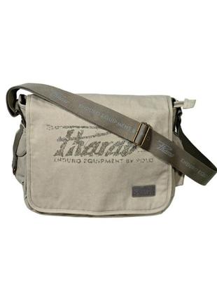 Мото сумка pharao enduro canvas messenger bag через плечо крос...