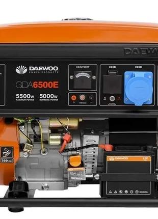 Бензиновий генератор Daewoo GDA 6500 5кВт