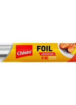 Фольга алюмінієва для харчових продуктів 10м ТМ Chisto